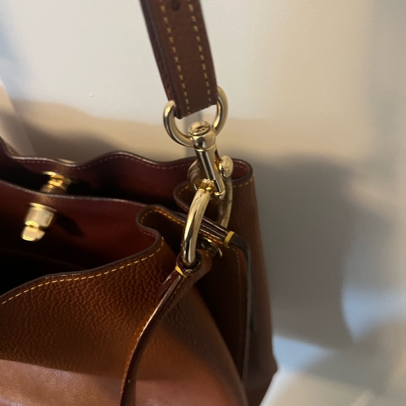 Coach Cognac Tan Bucket Bag - Picture 7 of 7